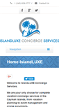 Mobile Screenshot of islandluxeconcierge.com
